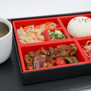 Black Pepper Chicken Rice