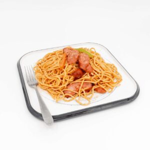 Tomato Sausage Spaghetti