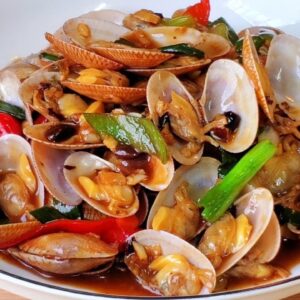 Clams with Black Bean & Chili