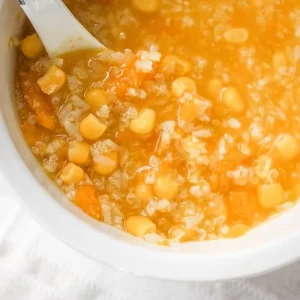 Corn & Pumpkin Congee
