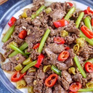 Stir Fried Beef w/ Chili