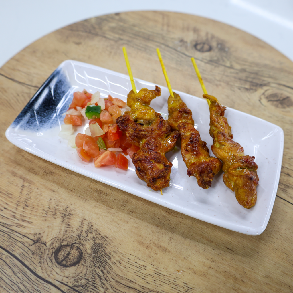 Chicken skewers