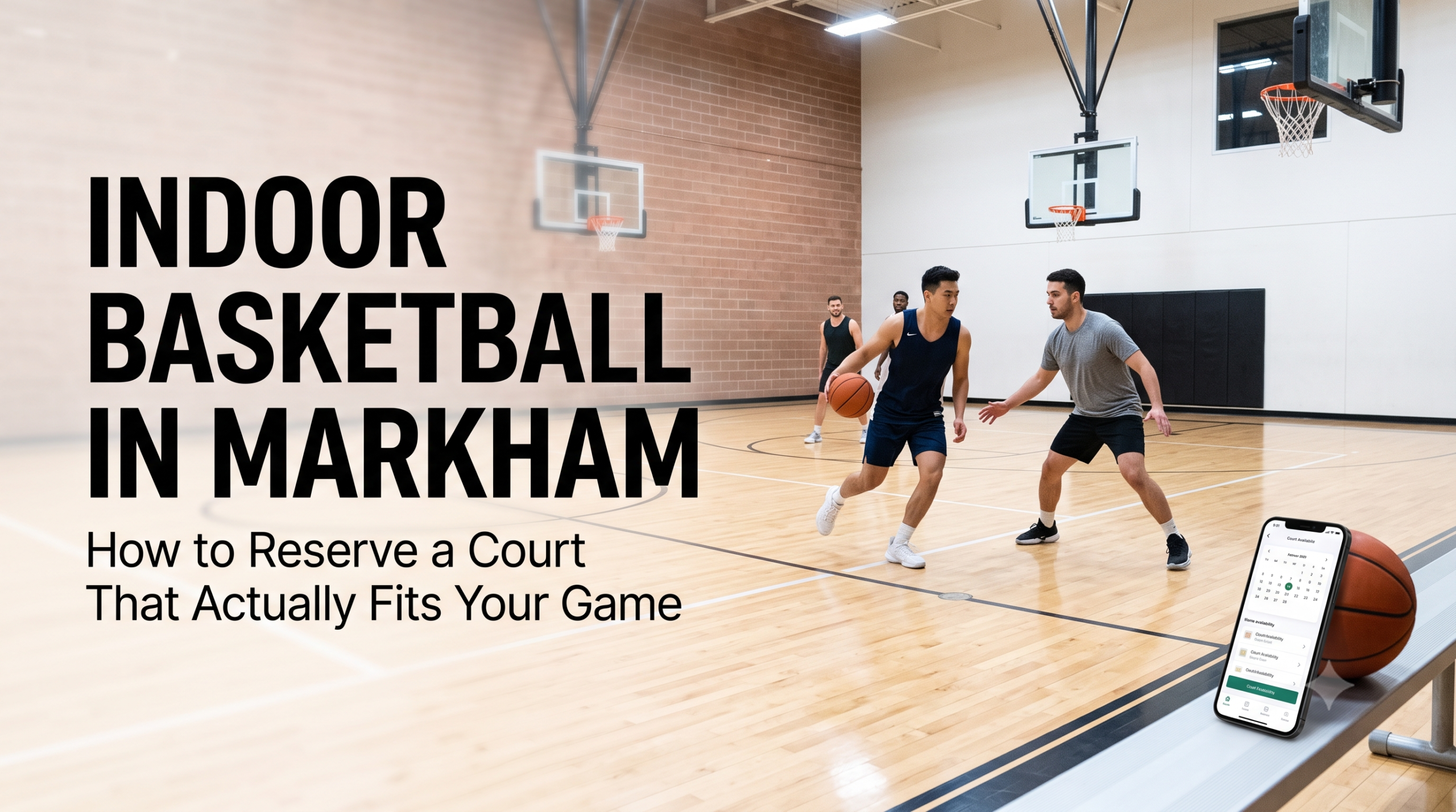 indoor basketball in markham